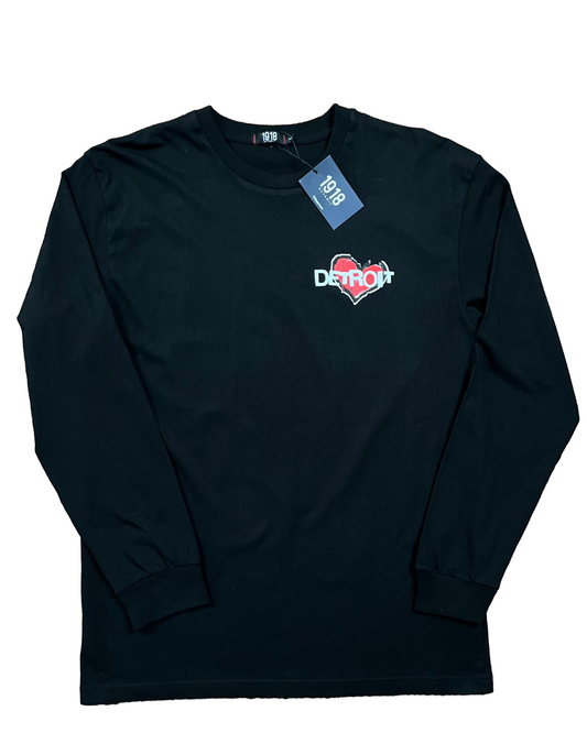 I ❤️ DETROIT LONG SLEEVE T SHIRT